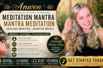 create meditation mantra, mantra meditation, healing mantra, mantra music