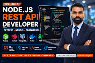 build secure nodejs rest apis