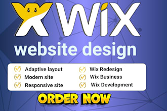 create wix website or fix your wix website professionally
