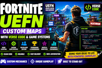 create custom fortnite uefn maps with verse code and game systems
