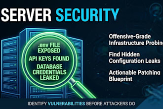 perform a server configuration audit and security hardening review