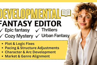 edit fantasy novel, developmental edit fantasy book, worldbuilding, characters