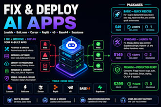 fix deploy lovable bolt cursor replit v0 base44 supabase web app engram pluggin