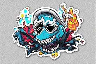 design custom sticker designs and drawings