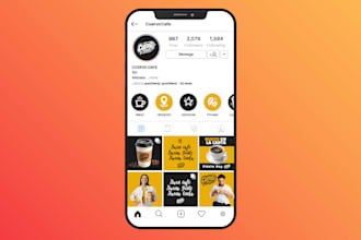 design a custom instagram brand kit and templates