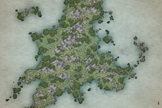 create a custom fantasy map
