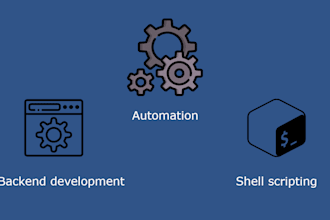 develop lua, python, javascript and bash scripts for any task