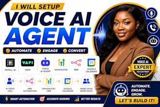 setup retell ai vapi voice ai agent gohighlevel n8n google calendar