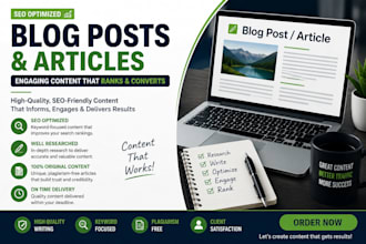 write SEO optimized ai blog posts and articles
