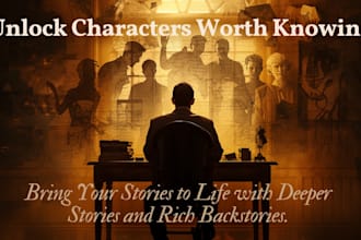 create characters for your stories or ttrpgs