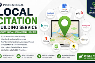 build local citations for your business to boost local SEO