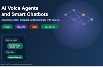 build an ai voice agent or chatbot using twilio, openai, claude, and rags
