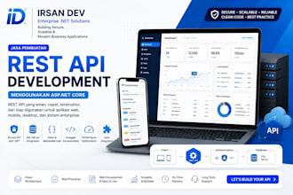 develop secure asp net core rest API