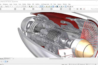 3d rc plane widebodykit boat design aircraft 3d model  jet engine stl solidworks