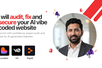 audit, secure and fix your ai or vibe coded website