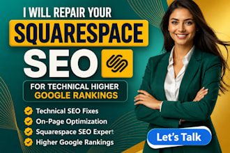repair your squarespace SEO for technical higher google rankings