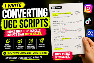 write direct response ugc ads that convert into sales