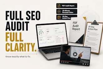 do a complete SEO audit with a personal video walkthrough