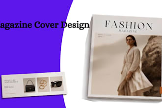 design a custom product booklets, lookbook, sell sheets and magazine cover