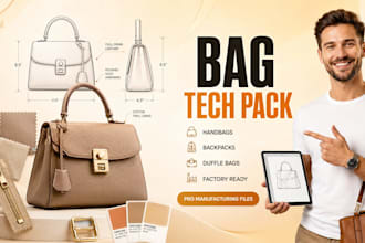 design tech pack handbag, duffle bag, bag design, backpack, tech bag pack