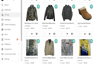 do etsy product listing, SEO optimization, and cross listing