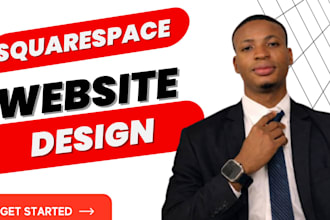build modern squarespace website design or redesign squarespace website design