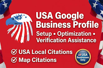 set up and optimize your US google business profile