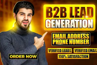 do linkedin b2b lead generation and prospect list building