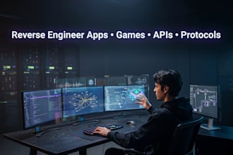 reverse engineer apps games apis and embedded protocol mobile, ue5, dma