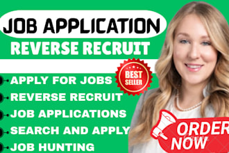 apply for jobs, job application, job search, job hunt job app by reverse recruit
