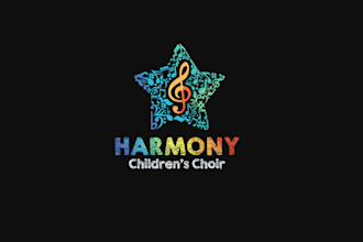 design t shirt sings harmony children choir awaits logo