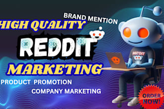 do reddit marketing mention for business website, brand product and ai startups