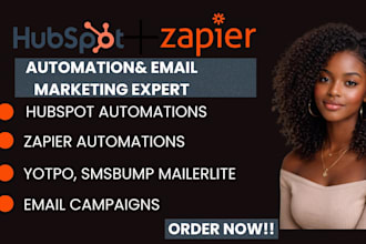 do hubspot yotpo smsbump zapier mailerlite flodesk zapier automation