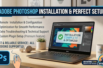 install adobe photoshop for you