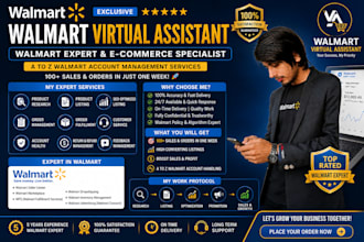be your walmart VA walmart 2 step VA walmart dropshipping VA and walmart wfs VA