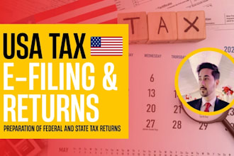 prepare US tax return personal and business llc, and ppp doc