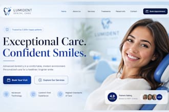 design squarespace dental clinic website dentist website dental care website