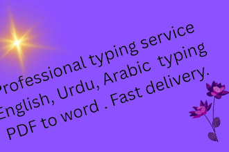 do urdu english and arabic typing