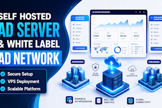 setup self hosted ad server and white label ad network
