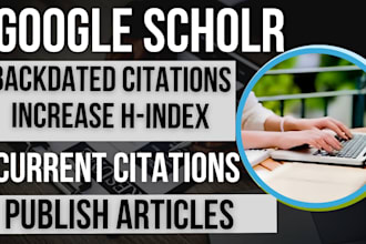 increase google scholar article citations index increasing and profile optimize