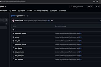 performance test the webportal, API, databases or entire stack