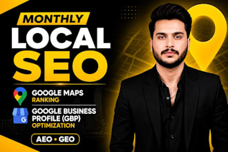 do monthly local SEO and google maps optimization