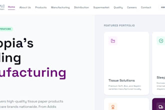 build a modern responsive business website