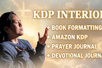 format print ready PDF interior layout design for KDP bible study prayer journal