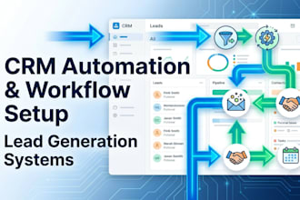 automate your CRM, workflow and lead generation system