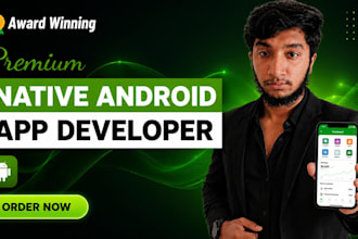 develop a native android app in kotlin with jetpack compose