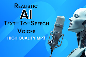 create realistic ai voice over and text to speech