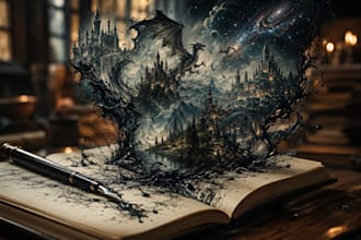professionally ghostwrite your fiction, novel, story, or book