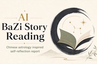 write a bazi inspired self reflection story reading