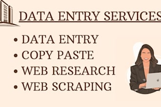 be your reliable data entry virtual assistant